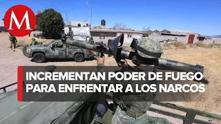 Ejército mexicano usa lanzacohetes para enfrentar al CJNG en Zacatecas