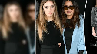 Salma Hayek takes mini-me daughter Valentina, 14, to Paris Fashion Week