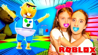 SCAPPIAMO dall’ASILO di ROBLOX 😱 •Escape Baby Bobby’s Daycare•