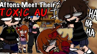 Afton Family Meet Their Toxic Au || Gacha Club