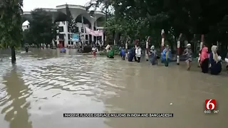 Floods In India, Bangladesh Leave Millions Homeless, 18 Dead