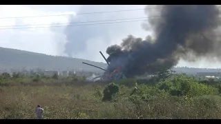 В Ичкерии сбит вертолет Ми-26. Упал на минное поле. 19 август 2002 г. Ханкала.