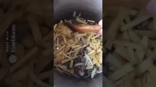 Готовим тушенную капусту с мясом 😋