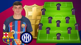 Barcelona Predicted Starting Lineup Vs Inter Milan In The Champions League MatchDay 3