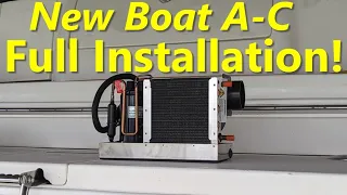 Installing Dometic Retrofit Air Conditioning on Our Boat
