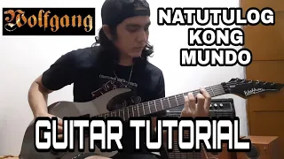 Wolfgang NATUTULOG KONG MUNDO - Guitar Tutorial