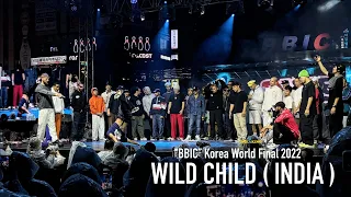 BBoy WILD CHILD ( INDIA ) ⎹   RAINY END JAM⎹  “BBIC” Korea World Final 💥 2022