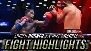 Adrien Broner VS Mikey Garcia - FIGHT HIGHLIGHTS HD [ NO FAKE ]