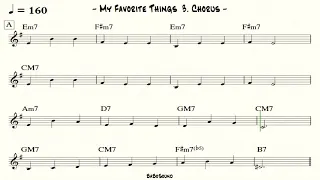 My Favorite Things Backing Track