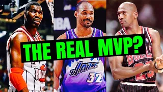 If MVPs Were Given to the BEST Player... (1990s)