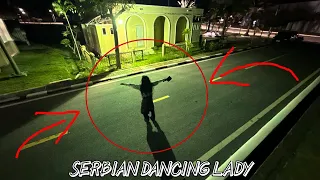 ESCAPING SERBIAN DANCING LADY !