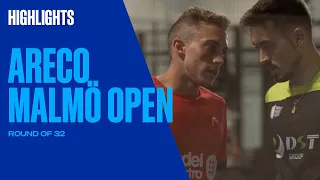 Highlights 🚹 Round of 32 Areco Malmö Open 2022