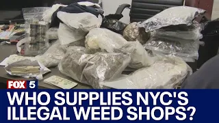 Who is supplying NYC's illegal weed shops?