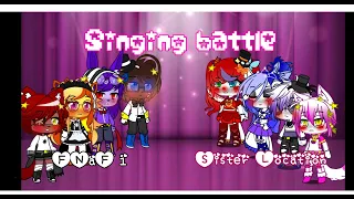 Singing battle FNaF 1 vs Sister Location llGacha Clubll B.D.X.