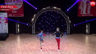 Final Acro KONDRASHIN Alexey - KOZLOVA Darina 1st place & WORLD CHAMPION