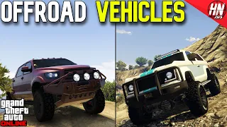 Top 10 Best Off-Road Vehicles In GTA Online