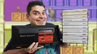 Lote Delícia de Master System II + 10 Jogos - Foi Bom Negócio?