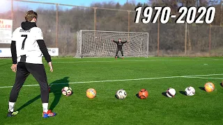 Cristiano Ronaldo würde diese Fußbälle LIEBEN (1970 - 2020)