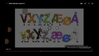 danish alphabet song but 7x