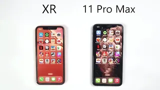 iPhone XR vs iPhone 11 Pro Max - SPEED TEST!