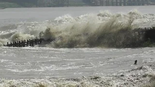 High Tide in River Ganges //गंगा नदी में उच्च ज्वार//বান