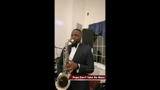 James Brown - Papa Don't Take No Mess - (Brach Cobb Sax) NYE Celebration