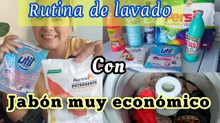 RUTINA DE LAVADO: Usando JABON muy BARATO