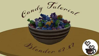 Blender - Candy Tutorial with cloth