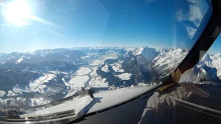 Approach to Innsbruck airport