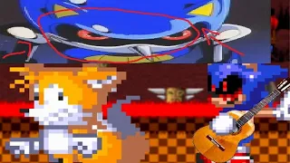 Friday Night Funkin' - 1up Cartoons Dead Or Alive + Sonic.exe Song (FNF MODS)