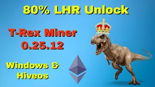 T-Rex Miner 25.12 LHR Unlock - Most RTX 30-Series Cards Tested!