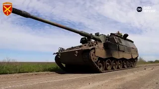 German-Supplied PzH-2000 in Action with Ukrainian Army
