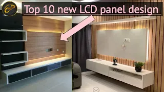 top 10 new LCD panel design 🤫 interior designer