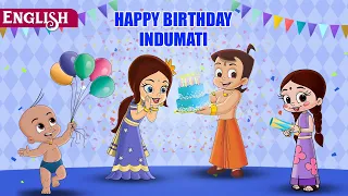 Chhota Bheem -  Happy Birthday Indumati | Special Video for Kids | YouTube English Stories