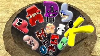 REACT TO TORTURE ALL 3D ALPHABET LORE FAMILY in Garry's Mod