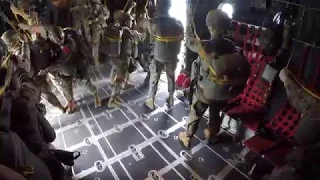 C-130 AIRBORNE JUMP