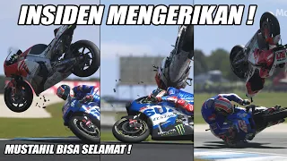 Terhantam Motor Dengan Kecepatan Tinggi ! Final Race Berlangsung Dramatis ! MotoGP21 Career Final