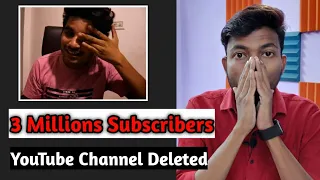 3.3 Million Subscribers Wala YouTube Channel Deleted/Suspended || आप ये गलती मत करना ?