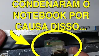 Notebook Dell Inspiron 15 5566 não liga, condenado por outra assistência... 🤦‍♂️