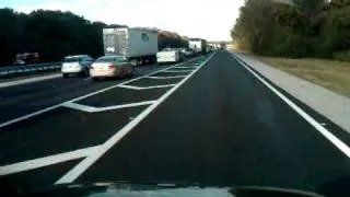 Merging onto busy highway