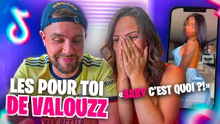 Je regarde les ''pour toi" Tiktok de Valouzz (je rêve complet) 😂