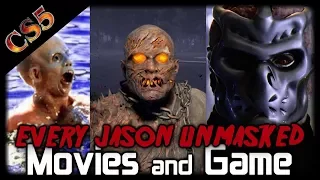 EVERY JASON UNMASKED (1980 - 2017)  | MOVIES and GAME | Friday the 13th