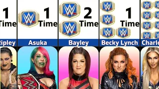 list Every WWE Smackdown Women's Champion - Ranked By Number Of Wins