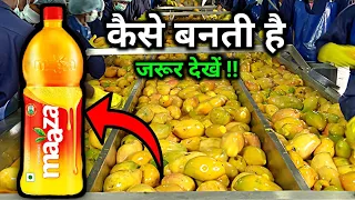 फैक्टरी में माज़ा-फ्रूटी कैसे बनते है |  How Mango drink are made in factory ? | By #Vital_Gyan