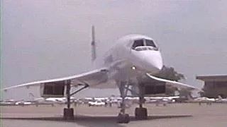 Concorde in Sacramento - 1988