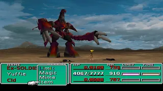 Final Fantasy VII - Yuffie kills Ruby Weapon while sleepwalking