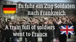 Es fuhr ein Zug Soldaten nach Frankreich [Best quality!] A train full of soldiers went to France