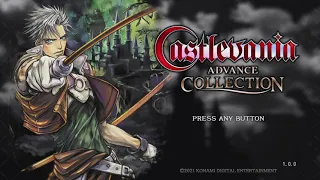 Castlevania Advance Collection (PS4) - The first 50 minutes of Gameplay
