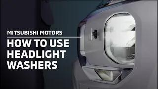 How to Operate the 2024 Mitsubishi Outlander & Plug-in Hybrid Headlight Washers