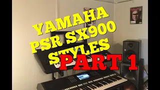 PSR SX900 - Pop & Rock Style - Part 1